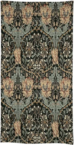 Miniatura 215 de Mantel Floral Retro de Pájaros, Diseño Original Bohemio William Morris Estampado Cubierta de Mesa para Hogar Picnic Fiesta Comedor Cocina William