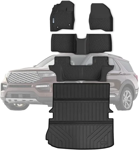 Miniatura 41 de Revestimientos de suelo para Acura ADX y Honda HR-V 2023-2026 TPE 2023-2026 TPE protección para todo tipo de clima, tapetes de primera y 2ª fila