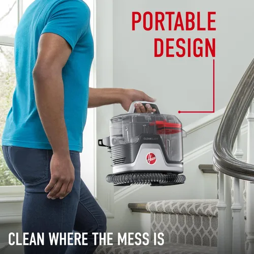 Miniatura 2 de Hoover CleanSlate - Máquina limpiadora portátil de alfombras + tapicería para mascotas, potente succión con herramientas versátiles, removedor