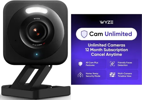 Miniatura 14 de WYZE Cam v4 (Modelo más reciente), Cámara de Seguridad AI de 2.5K, Cámaras para Interior/Exterior para Seguridad del Hogar, Monitor para Bebés