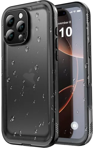 Miniatura 14 de SPORTLINK Funda para iPhone 15 Pro Max, IP68 resistente al agua, protección militar, cuerpo completo, resistente, a prueba de golpes, sellado 360, a