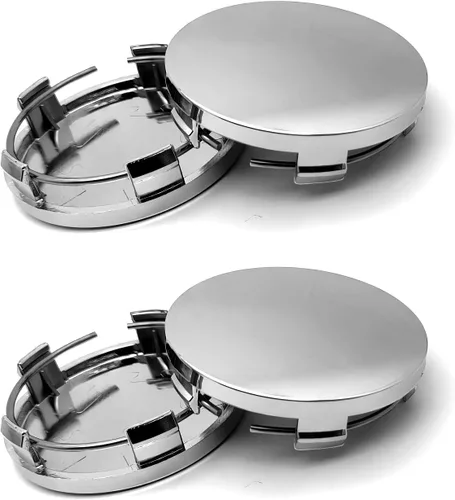 4 tapas centrales para cubo de rueda, 60MM/2.36In de diámetro exterior y 56MM/2.2In de diámetro interior, accesorios de tapacubos para llantas que