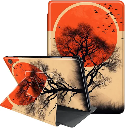 Miniatura 28 de Funda para Samsung Galaxy Tab A8 de 10.5 pulgadas 2022-360 grados giratoria multiángulo de visión protectora con apagado y encendido automático