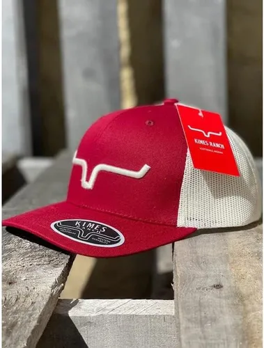 Miniatura 4 de Kimes Ranch Gorra de camionero con espalda de malla semanal índigo para hombre