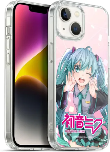 Miniatura 179 de Head Case Designs Licencia Oficial Hatsune Miku Gráficos Lindos Carcasa de Gel [Protección de Grado Militar] Compatible con Apple iPhone 7