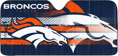 Miniatura 21 de Fanmats Parasol Solar Automático para Parabrisas de la NFL, Protector Solar Visera Solar Acordeón Tri-plegable para Almacenamiento 59" x 29.5