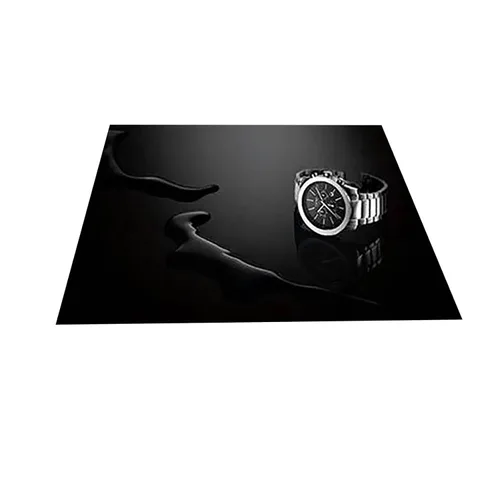 Miniatura 4 de 3 hojas acrílicas de 8 x 10 pulgadas, 1/8 pulgadas (0.118 in) de grosor, panel acrílico negro para marco de fotos, manualidades, proyectos
