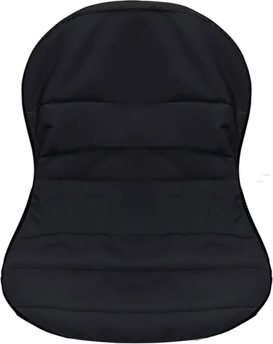 Miniatura 3 de Funda negra para asiento de tractor para cortacésped Kubota Craftsman Husqvarna John Deere Cub Cadet resistente al agua, acolchada y cómoda, se