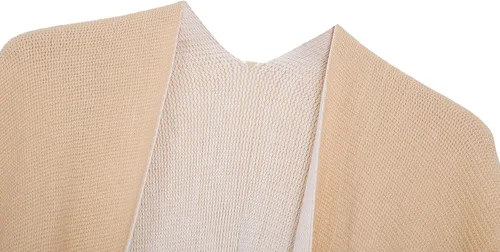 Miniatura 3 de Urban CoCo Poncho vintage de invierno para mujer, capa con borlas, chal envolvente
