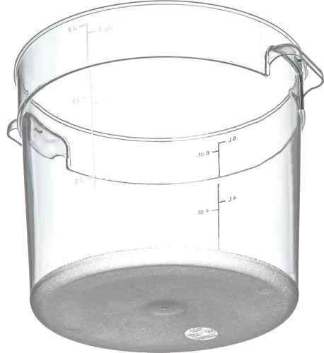 Miniatura 2 de Carlisle FoodService Products Storplus Recipiente redondo de almacenamiento de alimentos con diseño apilable para catering, buffets, restaurantes