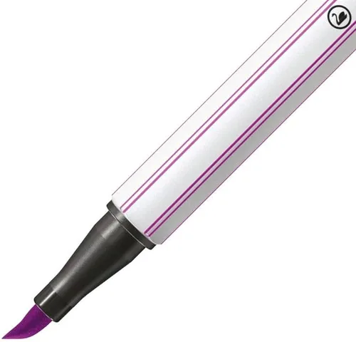 Miniatura 4 de STABILO - Bolígrafo 68 pinceles - Bolígrafo de punta de fibra premium con punta de pincel - ARTY - Paquete de 10 - Colores surtidos