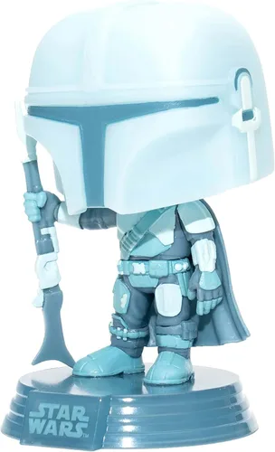 Holograma Mandaloriano POP (Star Wars) Funko brilla en la oscuridad exclusivo