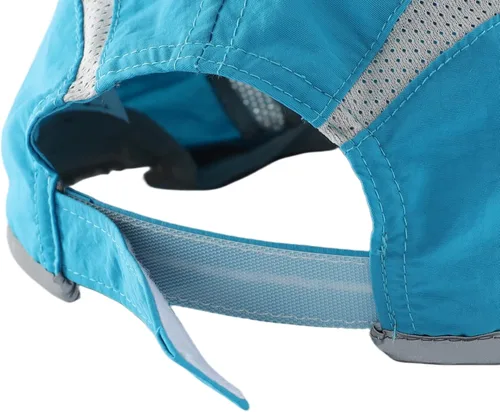 Miniatura 24 de connectyle plegable malla deportes cap con transpirable con rayas reflectantes Sun Runner Cap