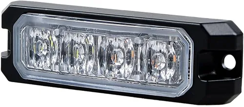 Miniatura 5 de CORP - Barra de luz estroboscópica intermitente para montaje en superficie, impermeable, SYNC, de advertencia de emergencia, 12 V-24 V