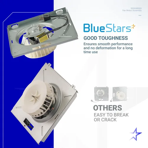 Miniatura 7 de BlueStars 769RL B Unit, S0504B000 - Conjunto de motor para Broan Nutone 769RL, 763RL, 769RL-R01, 757, 769RFT-R01, VF707RCN, 765RL, 763RL-R01
