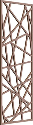 Miniatura 100 de Conway Paneles de pared decorativos de madera con calado, 9 3/8 pulgadas de ancho x 24 3/8 pulgadas de alto x 1/4 de alto, aliso