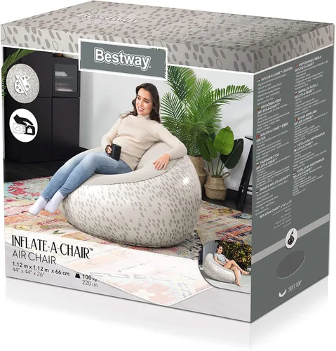 Miniatura 5 de Bestway Silla de aire 44.1 x 44.1 x 26.0 in Surtido