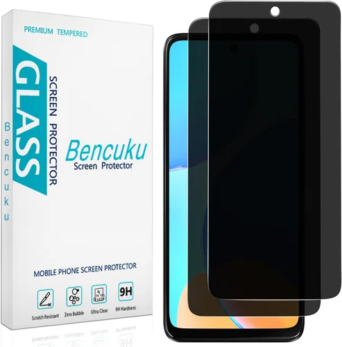 Miniatura 11 de Paquete de 2 protectores de pantalla de privacidad para Motorola Moto G 5G (2024), vidrio templado antiespía, sin burbujas, compatible con fundas