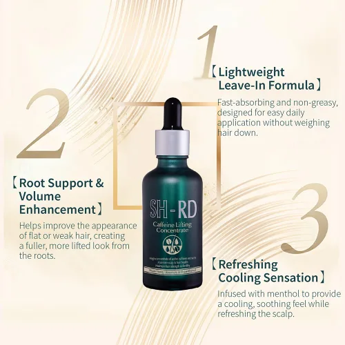 Miniatura 2 de SH-RD Caffeine Lifting Concentrate for Fine, Thinning Hair Leave-In Treatment with High-Concentration Caffeine Lightweight, Refreshing Scalp Care