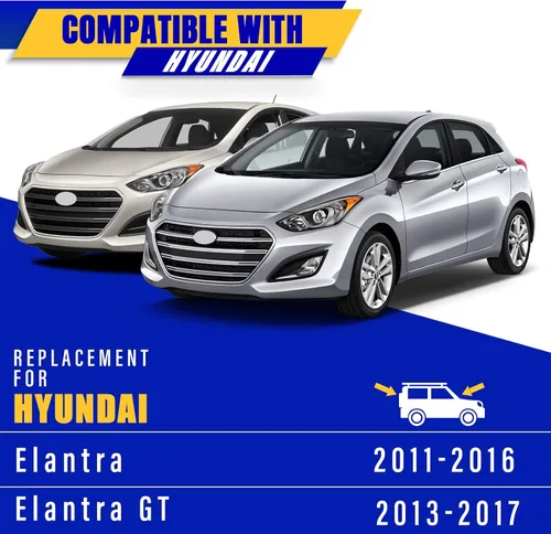 Miniatura 5 de 3 limpiaparabrisas de repuesto para Hyundai Elantra 2011-2016/Hyundai Elantra GT 2013-2017, escobillas limpiaparabrisas de repuesto