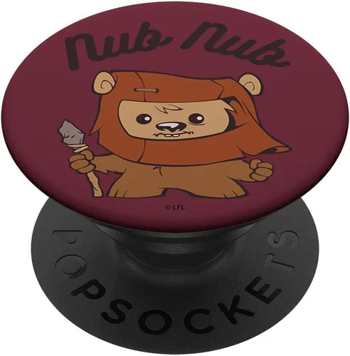 Star Wars Ewok Nub Nub Cartoon PopSockets PopGrip: agarre intercambiable para teléfonos y tabletas