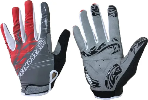 Miniatura 3 de JPOJPO Guantes de ciclismo para hombres y mujeres, guantes de bicicleta de dedo completo, almohadilla de gel 3D cómodos