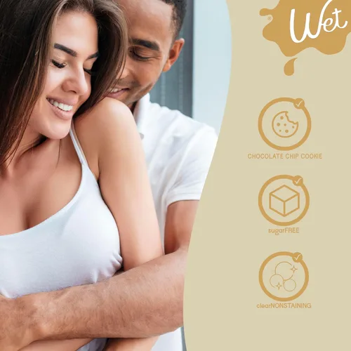 Miniatura 4 de Wet Chocolate Chip Cookie - Lubricante comestible con sabor a galleta de chispas de chocolate, personal, para hombres, mujeres y parejas De larga