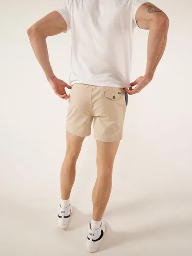Miniatura 3 de Chubbies Pantalones cortos chinos para hombre de 5.5 pulgadas, pantalones cortos casuales con cintura elástica, bolsillos laterales y traseros