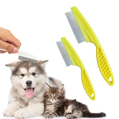 Miniatura 7 de Peine para pelo de mascotas, 2025 Nuevo Cepillo de aseo multifuncional para mascotas, peine para pelo de mascotas, remoción de manchas de lágrimas