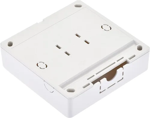 Miniatura 5 de uxcell Interruptor de liberación de botón de salida para puerta Sistema de control de acceso Panel de PC 3.386 inx3.386 in 12V 3A Blanco 4 unids