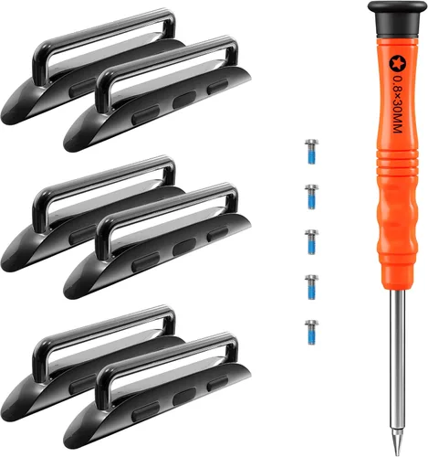 Conectores de Correa Hapysen para Apple Watch, Adaptador de Correa de Reemplazo, Enlace de Reemplazo para iWatch Ultra (49mm) Serie 10 (46 42mm) 9 8
