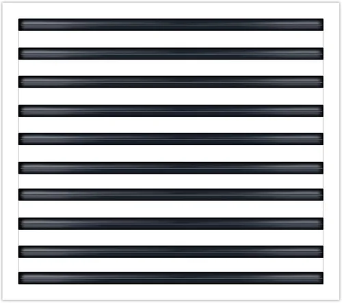 Miniatura 18 de BUILDMART - Cubierta de ventilación de CA moderna de 20x20 - Ventilación decorativa de aluminio negro - Difusor de ranura lineal estándar - Rejilla