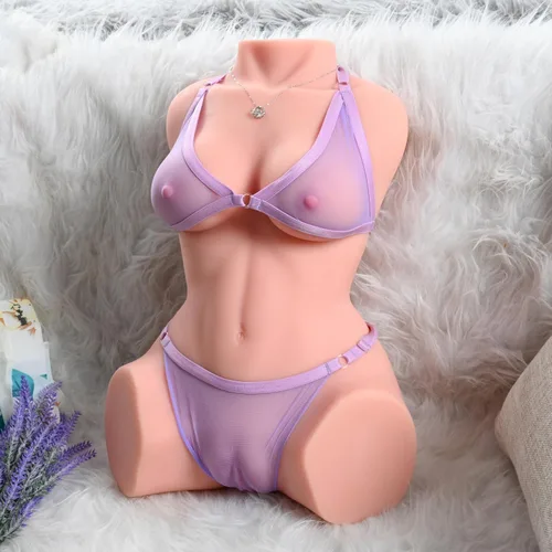 Miniatura 3 de Muñecas sexuales realistas de 19.5 libras para masturbador masculino - Juguetes sexuales para hombres, torso sexual con pechos grandes y trasero