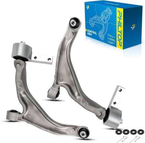 Miniatura 51 de PHILTOP Kit de suspensión delantera de 10 piezas, brazos de control inferiores con juntas de bola, eslabones de extremo de barra estabilizadora
