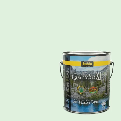 Miniatura 63 de Rodda Paint CASCADIA ZERO - Pintura e imprimación semibrillante para interiores en uno, 1 galón, azul huevo huevo azul