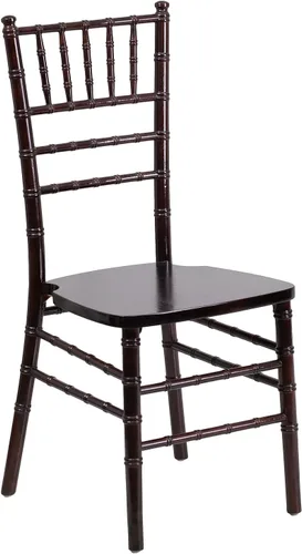 Miniatura 14 de Flash Furniture - Silla Chiavari de madera negra de la serie HERCULES