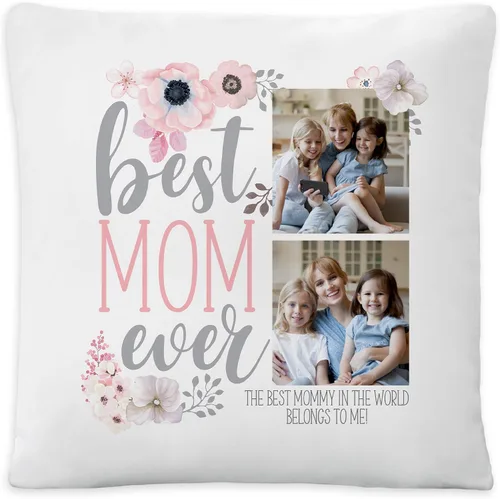 Miniatura 6 de Let's Make Memories Almohada de fotos personalizada, foto y mensaje personalizados, para mamá, para ella