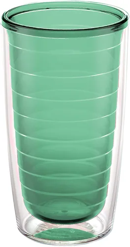 Miniatura 38 de Tervis - Vaso de viaje de mesa transparente y colorido Bayou View Collection fabricado en Estados Unidos, taza de viaje de doble pared con Surtido
