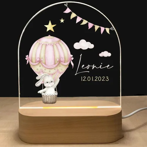 Miniatura 18 de Luz nocturna personalizada para bebés y niños, regalos personalizados con nombre, regalos de bautizo para niñas/niños, lámpara nocturna regulable