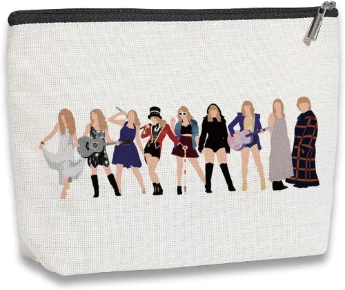 Miniatura 9 de Bolsa de maquillaje para amantes de la música, regalo para mujeres, regalos inspirados en la música, bolsa de maquillaje para amantes