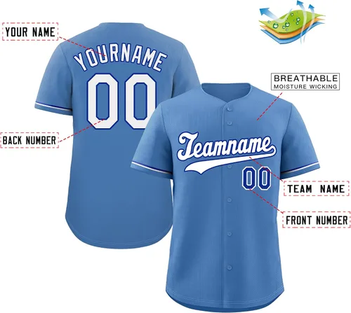 Miniatura 43 de Camisetas deportivas de jersey de béisbol personalizadas, nombre del equipo, número de logotipo, regalo para fanáticos adultos y jóvenes