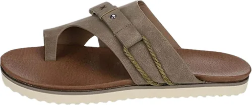 Miniatura 115 de Ladmiple Sandalias ortopédicas florales de moda 2023 con soporte de arco, zapatillas romanas casuales con puntera abierta