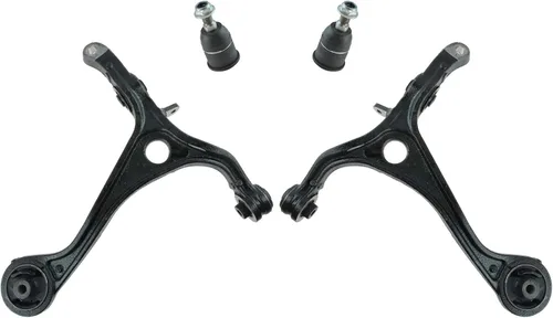 Miniatura 117 de TRQ Brazo de control delantero superior e inferior con rótula juego de 4 piezas compatible con Land Rover Range Rover 2003-2012