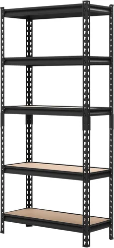 Miniatura 9 de VEVOR Storage Shelves, 5-Tier Adjustable, 2000 lbs Capacity, Heavy Duty Garage Storage Shelving Unit, Metal Utility Rack Shelf, for Kitchen Pantry