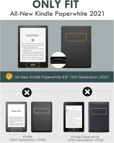 Miniatura 2 de MoKo Paquete de 2 protectores de pantalla para Kindle Paperwhite de 6.8 pulgadas (11ª generación-2023/2021) y Kindle Paperwhite Signature Edition