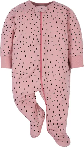 Miniatura 4 de Gerber Sleep 'N Play - Paquete de 4 enterizos con pies para niñas bebés