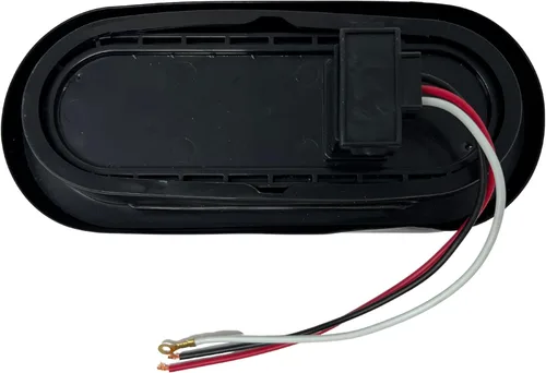 Miniatura 5 de Luz trasera de remolque de 6 pulgadas, color ámbar, 45 LED, secuencial, con flecha secuencial, para remolque, luces indicadoras de señal ovalada
