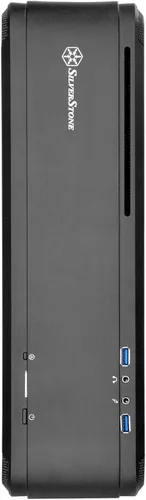 Miniatura 8 de SilverStone Technology Fortress Z Aluminio Unibody Mini-ITX/DTX - Carcasa para computadora SFX con elevador PCI-E y ventiladores personalizados