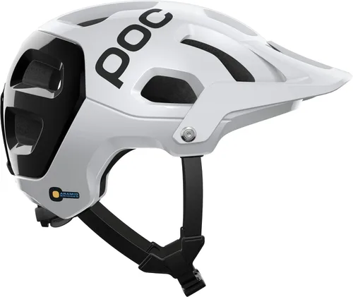 Miniatura 3 de POC, Tectal Race MIPS - Casco de bicicleta de montaña para senderos y paseos de montaña Hidrógeno Blanco/Uranio Negro