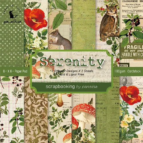 Miniatura 11 de YASMEN Bloc de papel para álbum de recortes de Navidad, 6 x 6 pulgadas, cartulina de una sola cara para hacer tarjetas, diarios, planificador